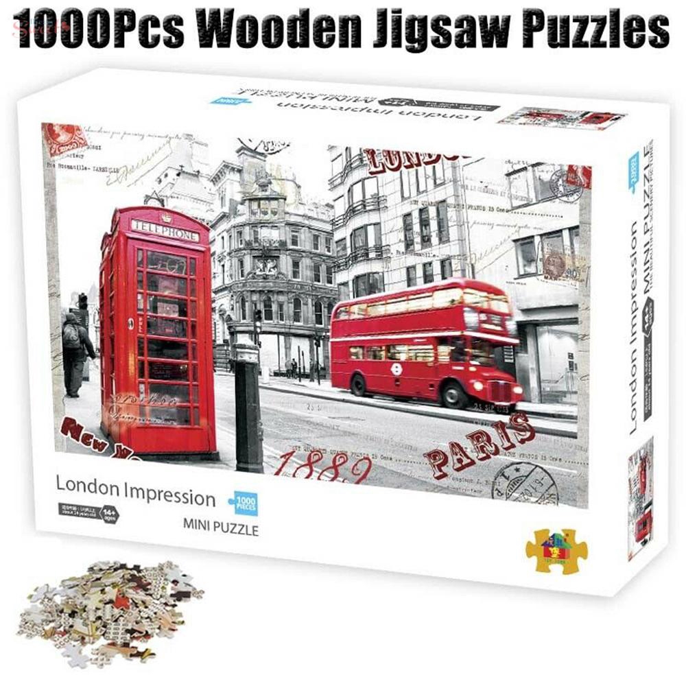 1000pcs Puzzle Jigsaw Model Pemandangan