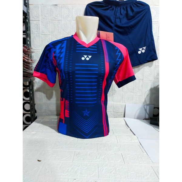 BAJU BADMINTON DEWASA Y171P/SETELAN BADMINTON JERSEY BULUTANGKIS