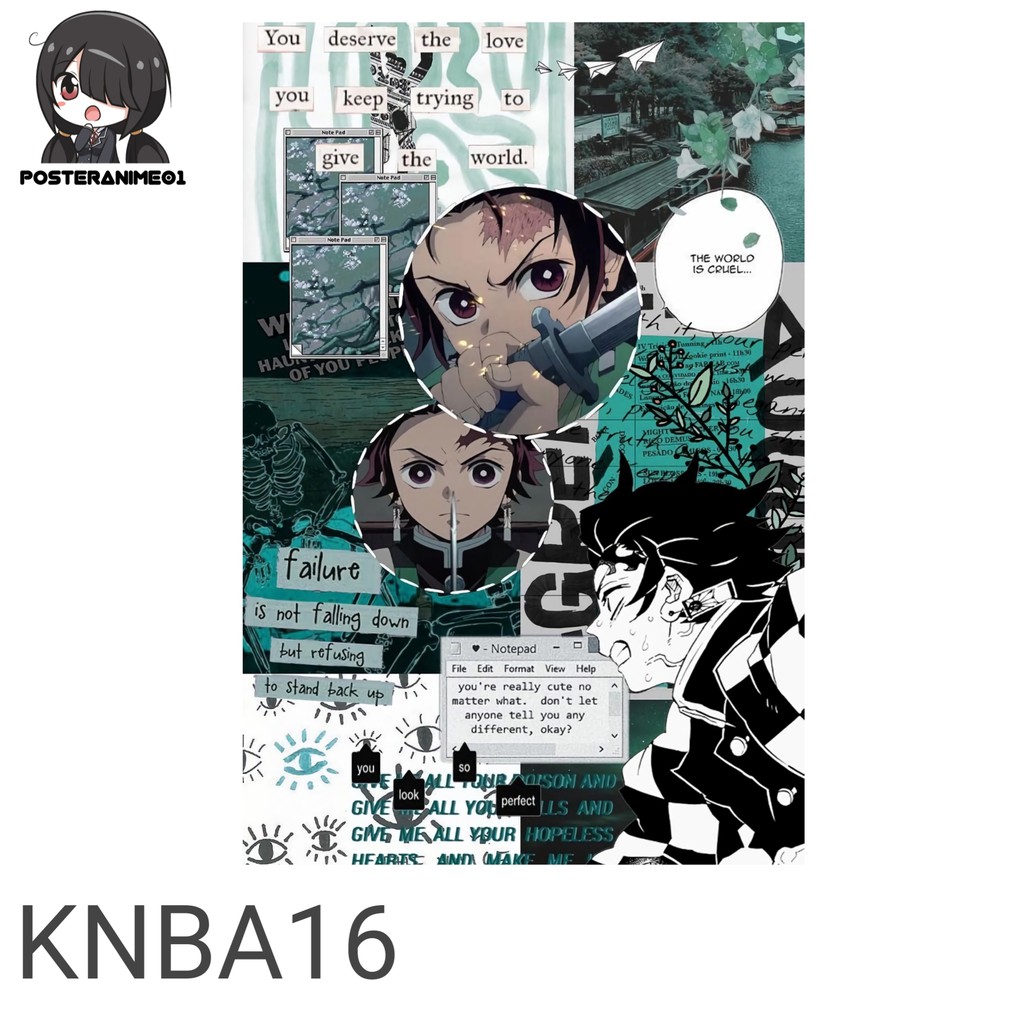 Poster Anime Aesthetic Kimetsu No Yaiba #2 | Poster Aesthetic Anime Kimetsu No Yaiba-KNBA16