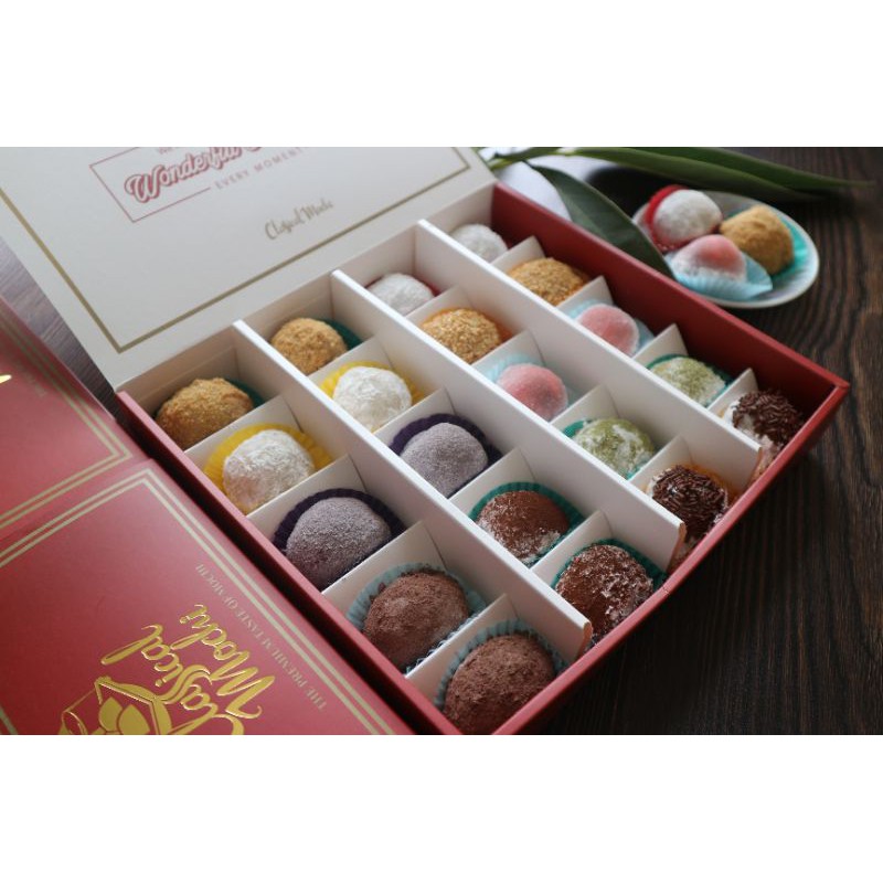 

Kue mochi 1box isi 20 New