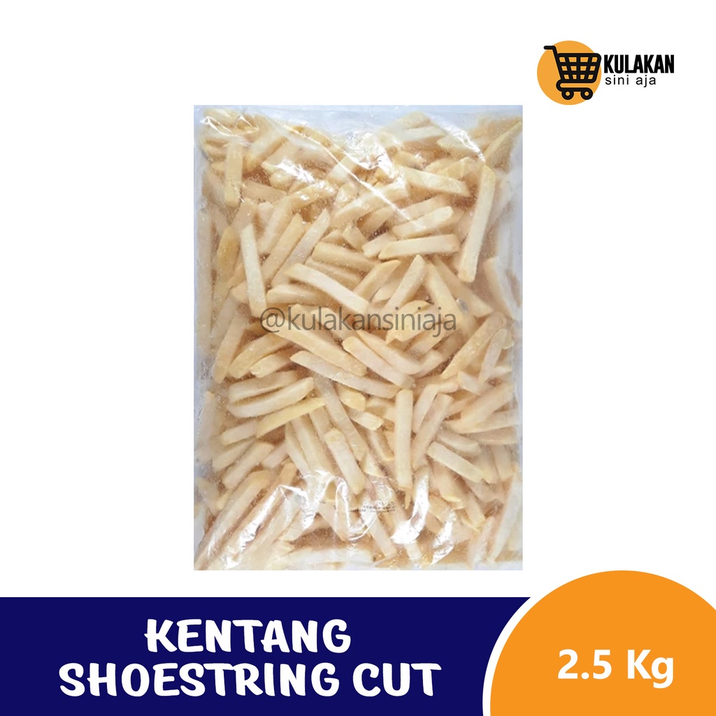 

Kentang Curah Shoestring Cut 2.5 Kg