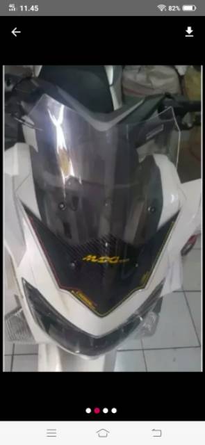 Windshield&amp;visor depan N max vnd