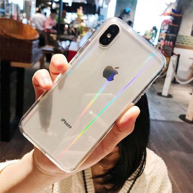 Iphone 6 Plus / XR Soft Case Fuze Clear Aurora