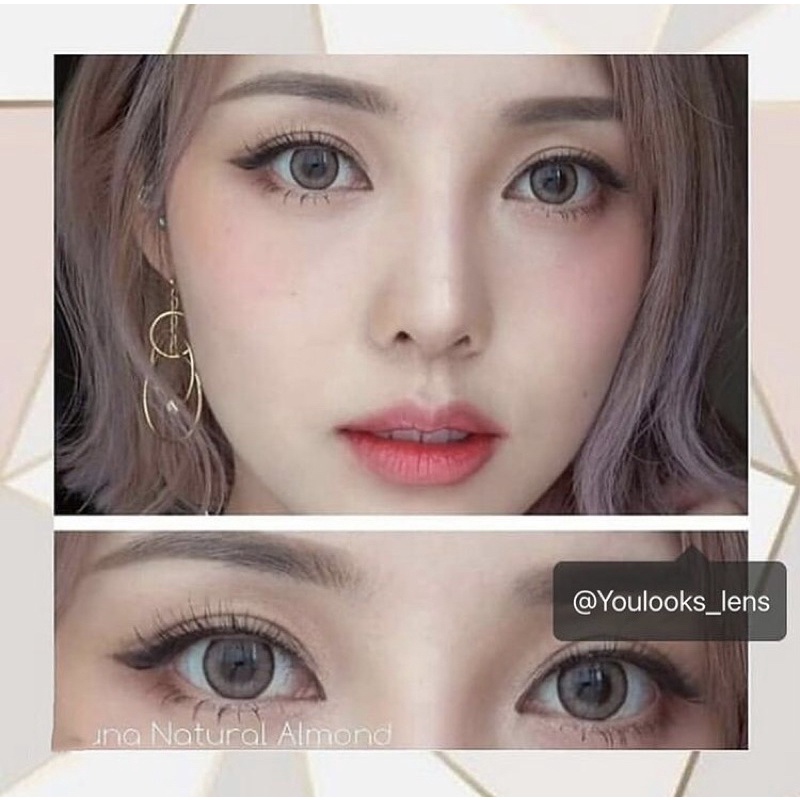 softlens Eos luna natural almond brown