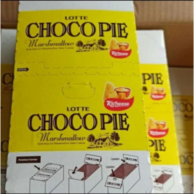 

Lotte Choco Pie Richeese 1 Box