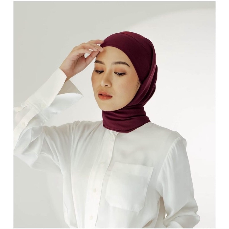 (KJI) HIJAB PASHMINA BANDANA JILBAB INSTAN CERUTY PREMIUM