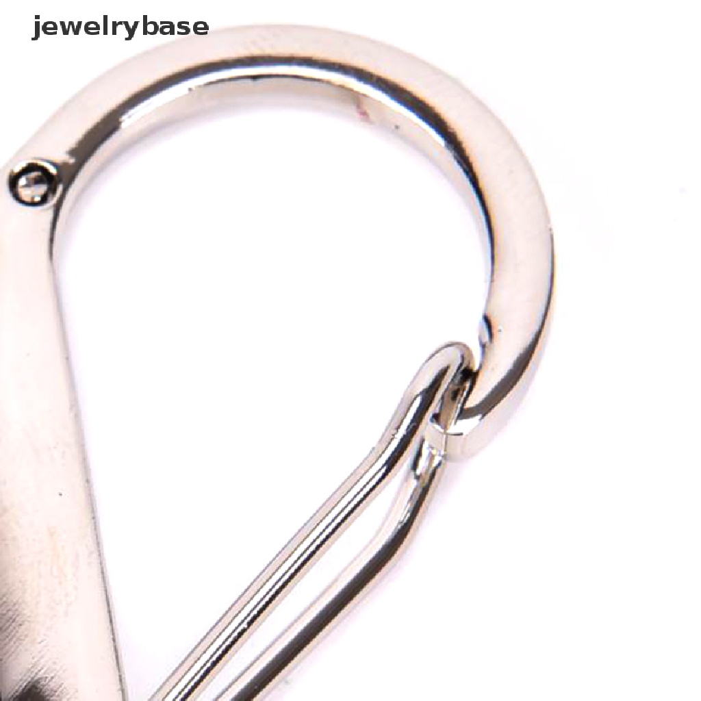 1 Pc Kait Carabiner Bentuk S Bahan Stainless Steel Untuk Outdoor