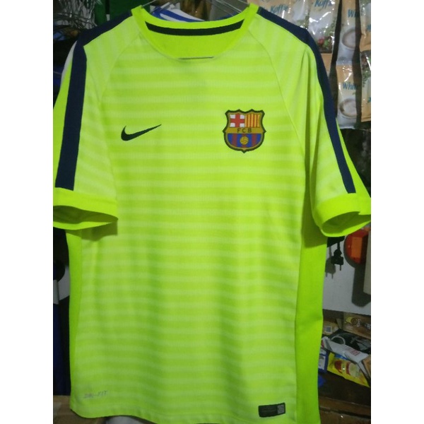 Jersey original Barcelona training second bekas