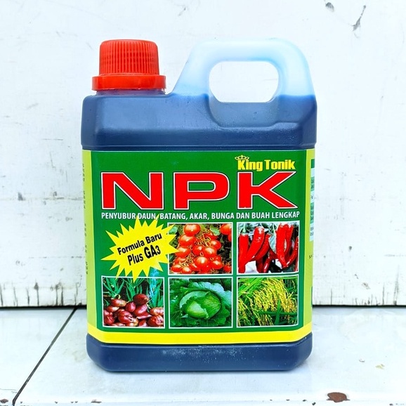 pupuk NPK cair king tonik 1 liter - pupuk daun - pupuk tanaman