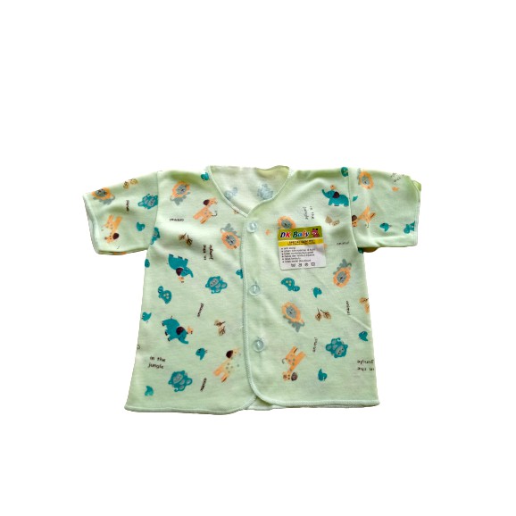 BAJU BAYI MOTIF TANGAN PENDEK NEWBORN