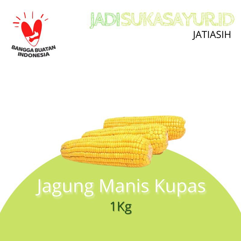 

Jagung Manis Kupas 1Kg - Sayur Segar Bekasi