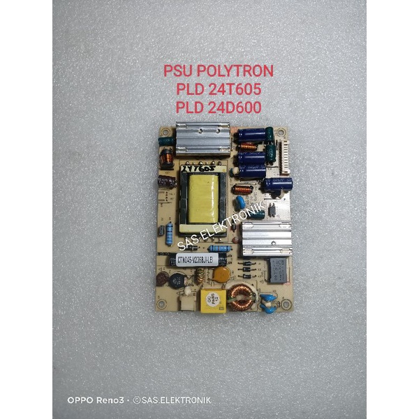PSU POWER SUPLAY REGULATOR LED POLYTRON 24 INCH PLD24T605 PLD24D600 PLD-24T605 PLD-24D600