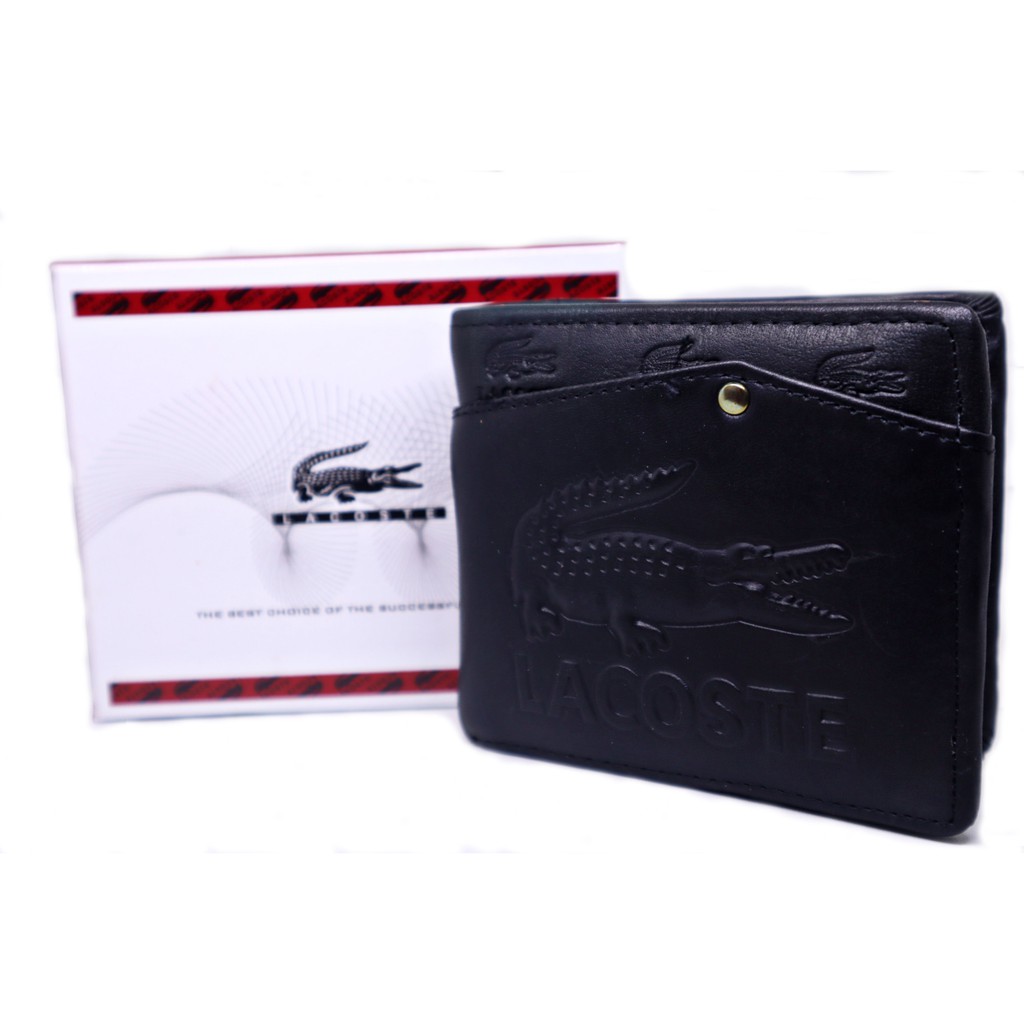 Dompet pria kulit asli premium model lipat / dompet lipat kulit asli - L-9065