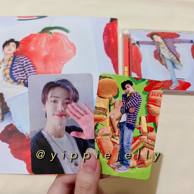 NCT DREAM Hot Sauce Jewel Case JAEMIN SET (Photocard AR Clip Selca Album only)