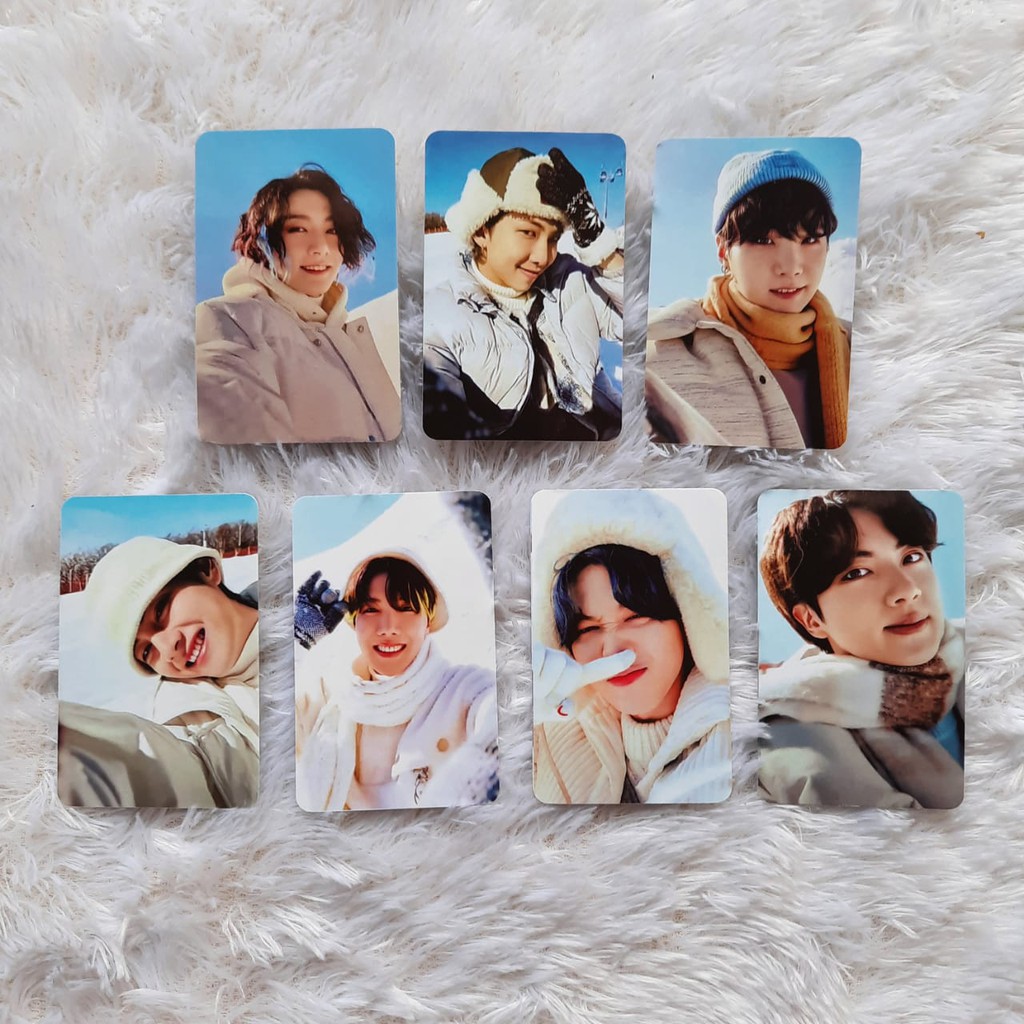 BTS WINTER PACKAGE 2021 PHOTOCARD