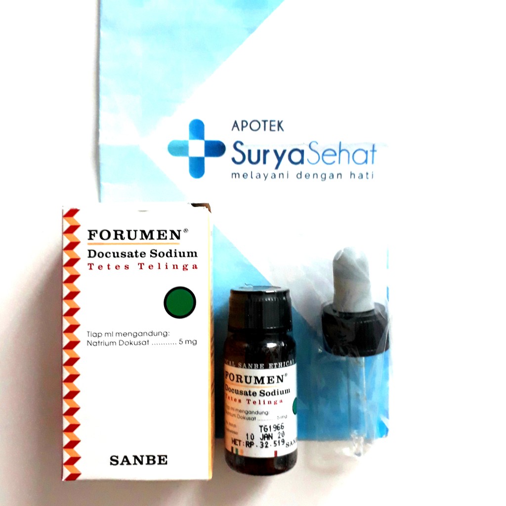 Sanbe FORUMEN EAR DROPS 10 ml / Tetes Telinga Forumen - Apotek Surya Sehat