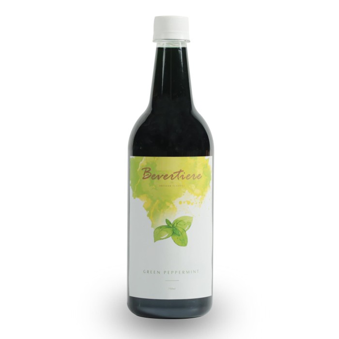 

Bevertiere Syrup Gourmet Sirup Green Peppermint