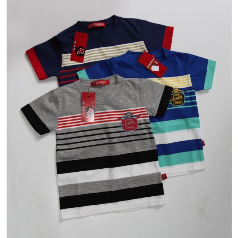 KAOS OBLONG DOMINO 0-2,4-8,10-16 KAOS COWOK KAOS ANAK COWOK DOMINO