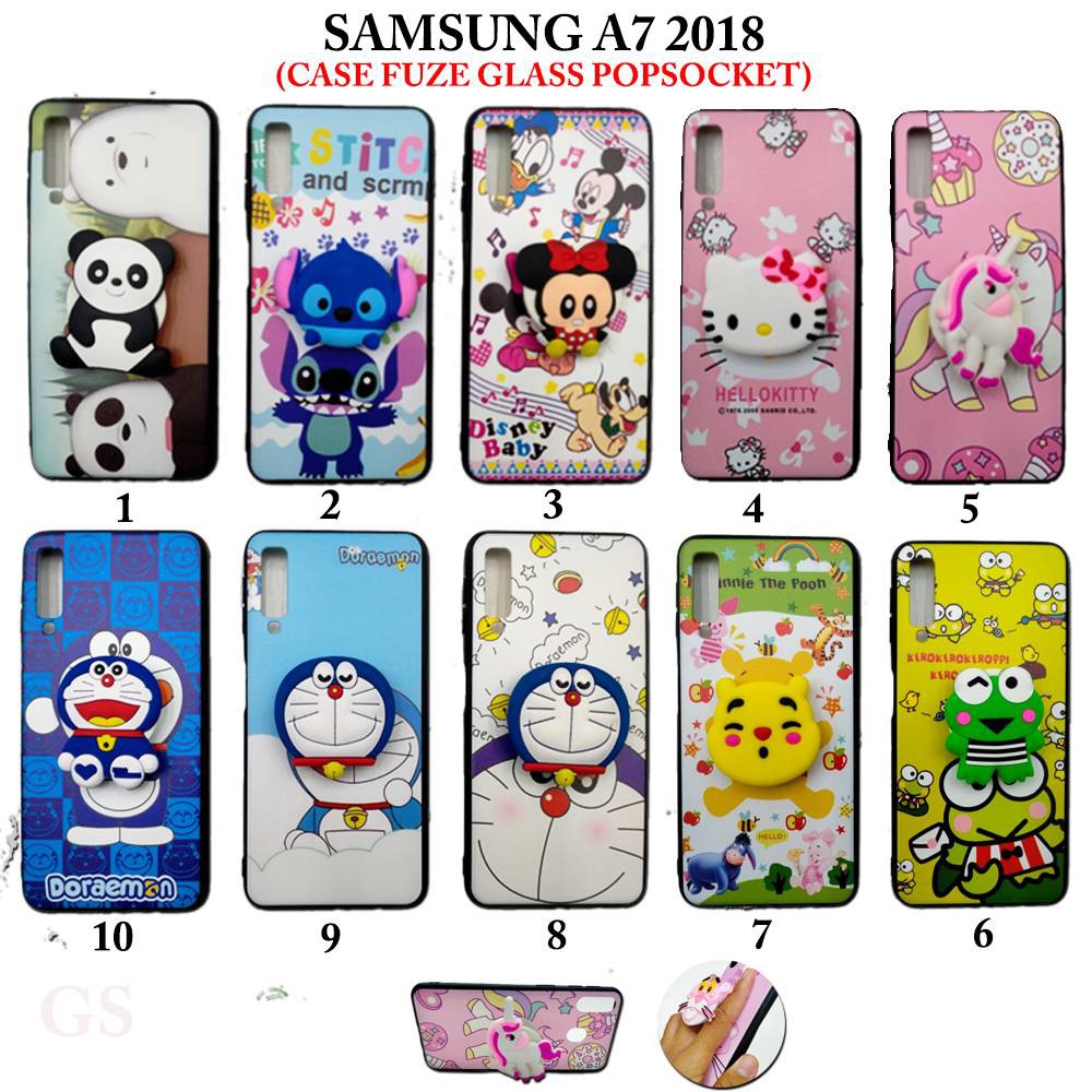 PROMO CUCI GUDANG Case SAMSUNG A01 Core A30S A50S A7 2018 A6S A71 A51 A10S A11 A21S Case Fuze Glass Popsocket