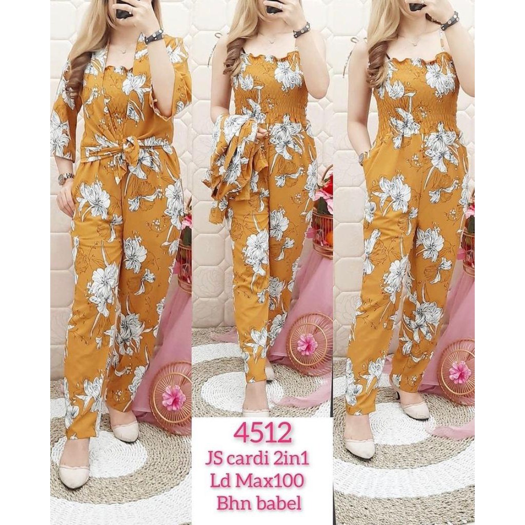 Setelan Jumpsuit Kalina 2in1 105