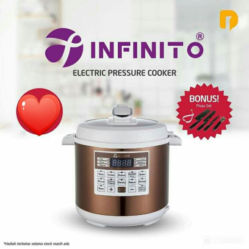 ALAT MASAK ELEKTRIK YANG MULTIFUNGSI HEMAT eNERGI INFINITO DUSDUSAN