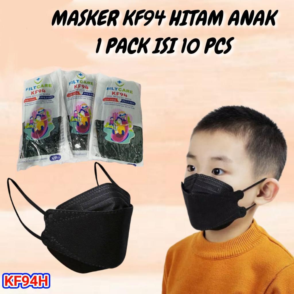 isi 10Pcs Masker mulut Anak KF94 EVO 4PLY Tebal IMPORT High Quality K-POP KPOP BTS BT21 KOREA KN95