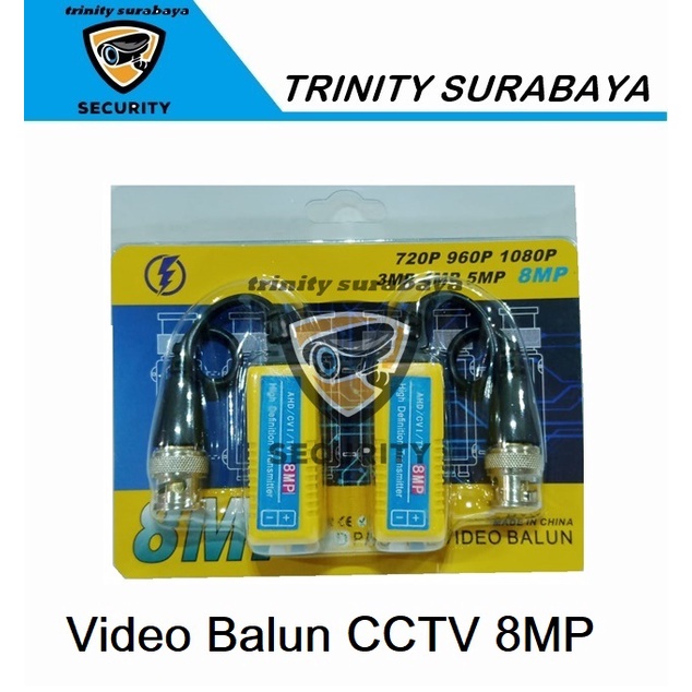 Video Balun CCTV 8MP