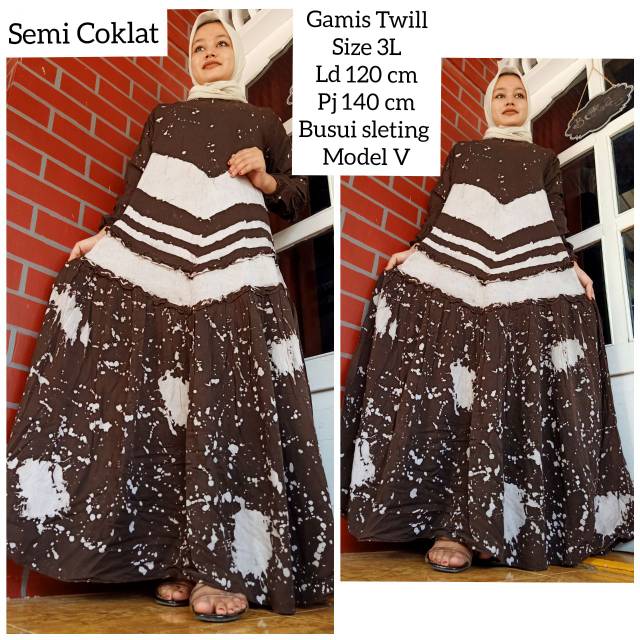 Paling Murah Macam2 Motif Gamis Twill Jumbo Pelangi Abstrak By Jerukmas "chiella Batik" Rp 155.000 kBk9ERiV8ZrBW