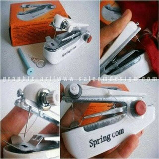 MESIN JAHIT TANGAN MINI STAPLESS - MESIN JAHIT TANGAN PORTABLE