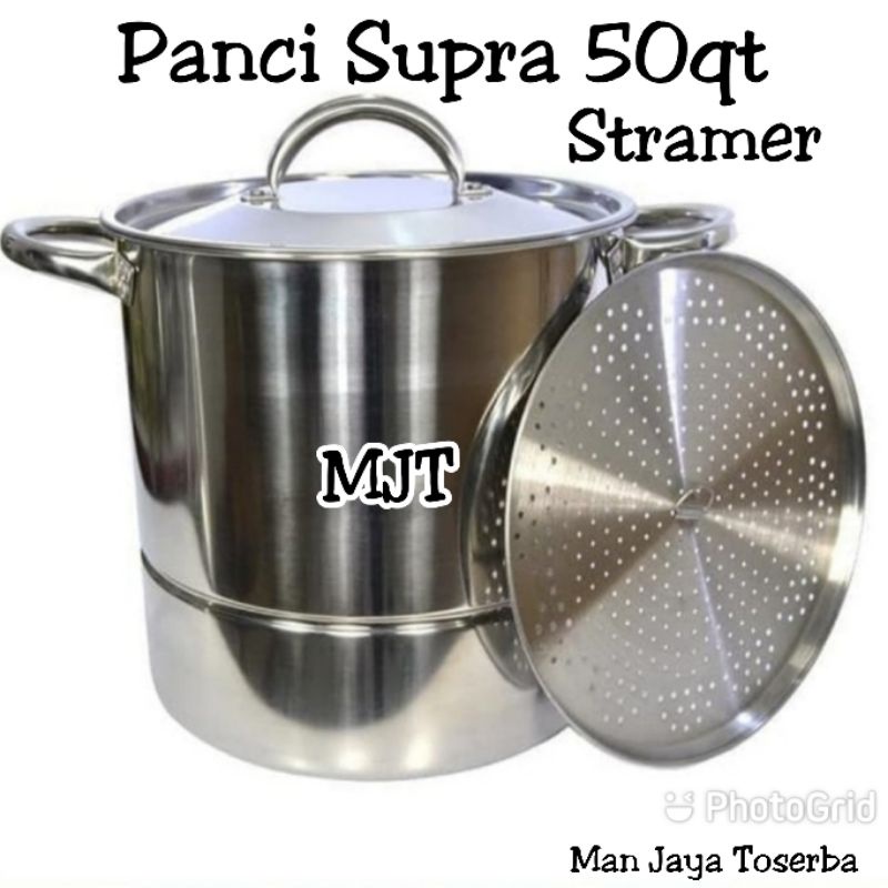 Panci Supra 50qt Steamer
