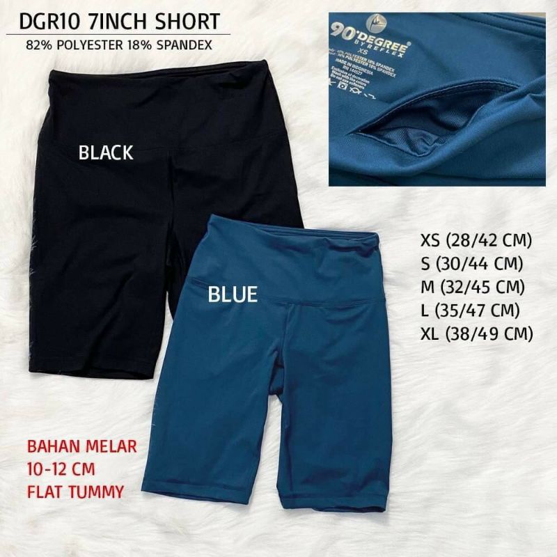 90 DEGREE SHORT LEGGING SPORT WOMEN - ORIGINAL||Short By Degree