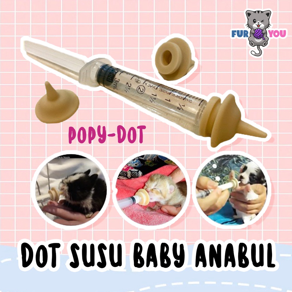 Dot Spet Susu Kitten Puppy atau Bayi Anabul