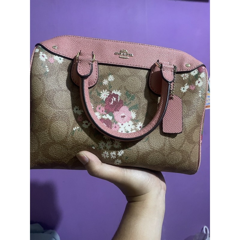 Coach Floral Bennet Mini Bag
