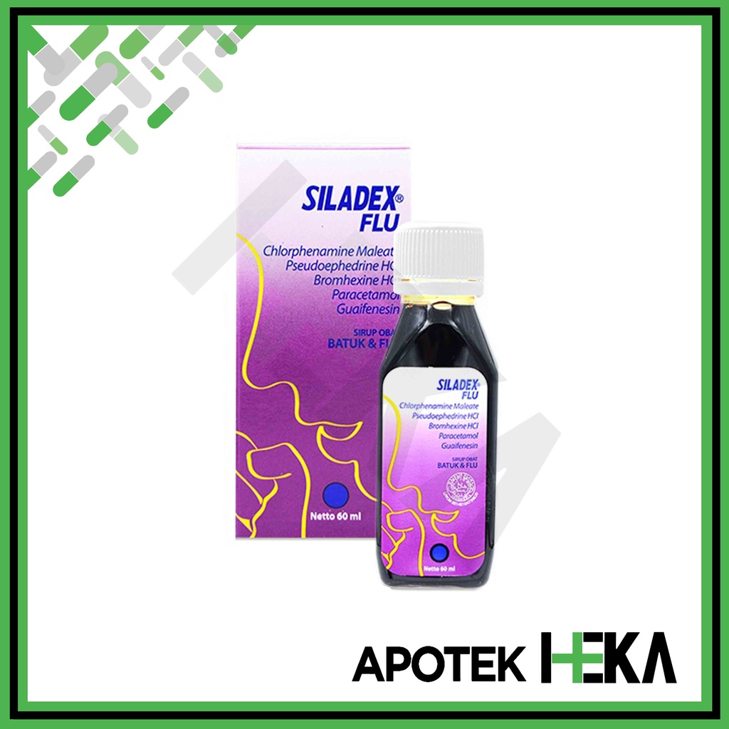 Siladex Ungu Flu - Sirup Meredakan Gejala Flu Bersin (SEMARANG)