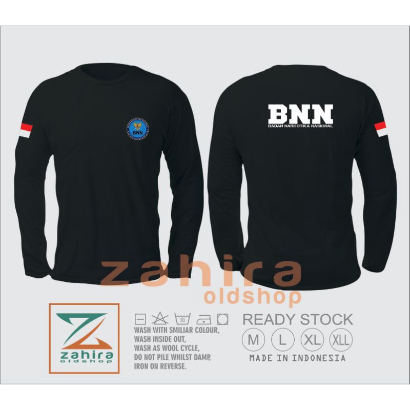 Kaos BNN/Baju BNN/Atasan Pria Bnn Badan Narkotika Nasional Lengan Pendek