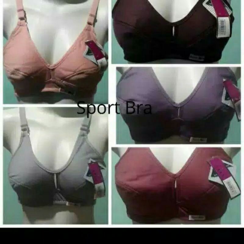 bra bh sport tanpa merek guffy