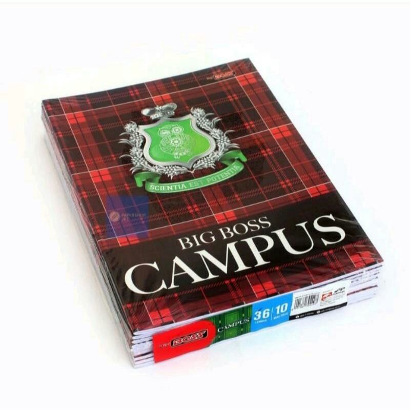 

Buku Tulis Big Bos Campus Isi 36 Lembar pack random