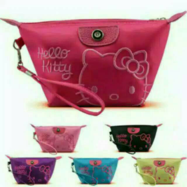 Tas Dompet Kosmetik HK Bordir ( Cosmetic Pouch ) tempat make up
