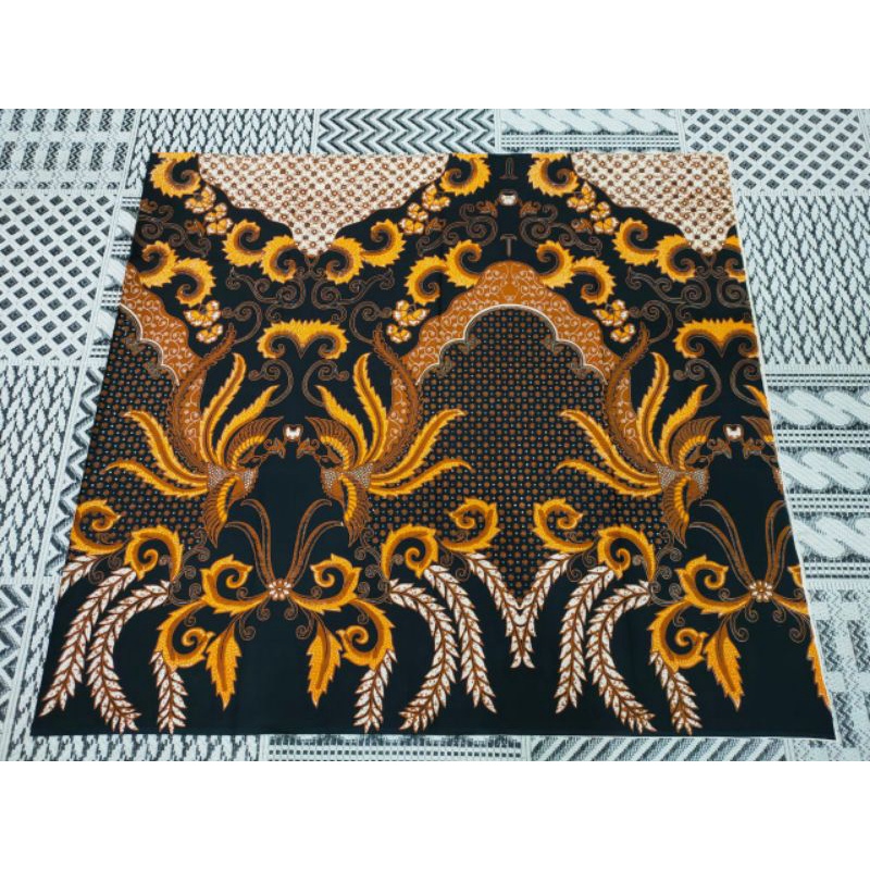 kain batik solo new motif merak kembar