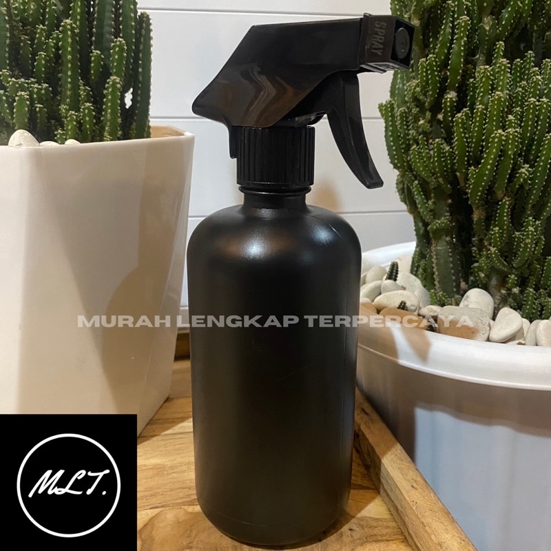 BOTOL KISPRAY 500ML HITAM / BOTOL 500ML HITAM SPRAY KISPRAY /BOTOL HITAM 500ML TRIGGER SPRAY KISPRAY