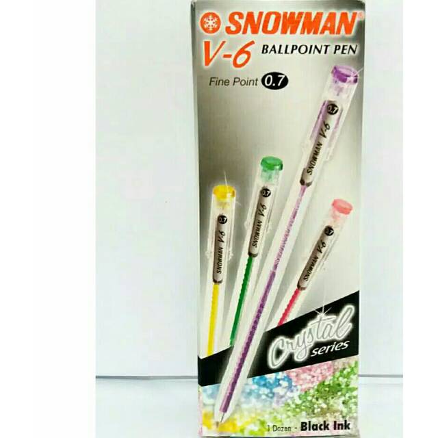 

Ballpoint tinta Semi Gel 0.7mm V6 refil