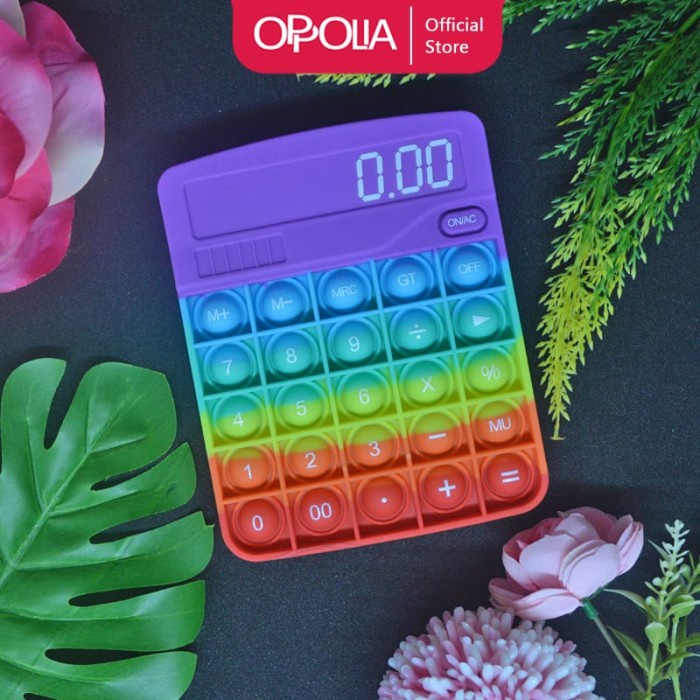 

Pop It Kalkulator Calculator Rainbow Fidget Toys Pop It Squishy