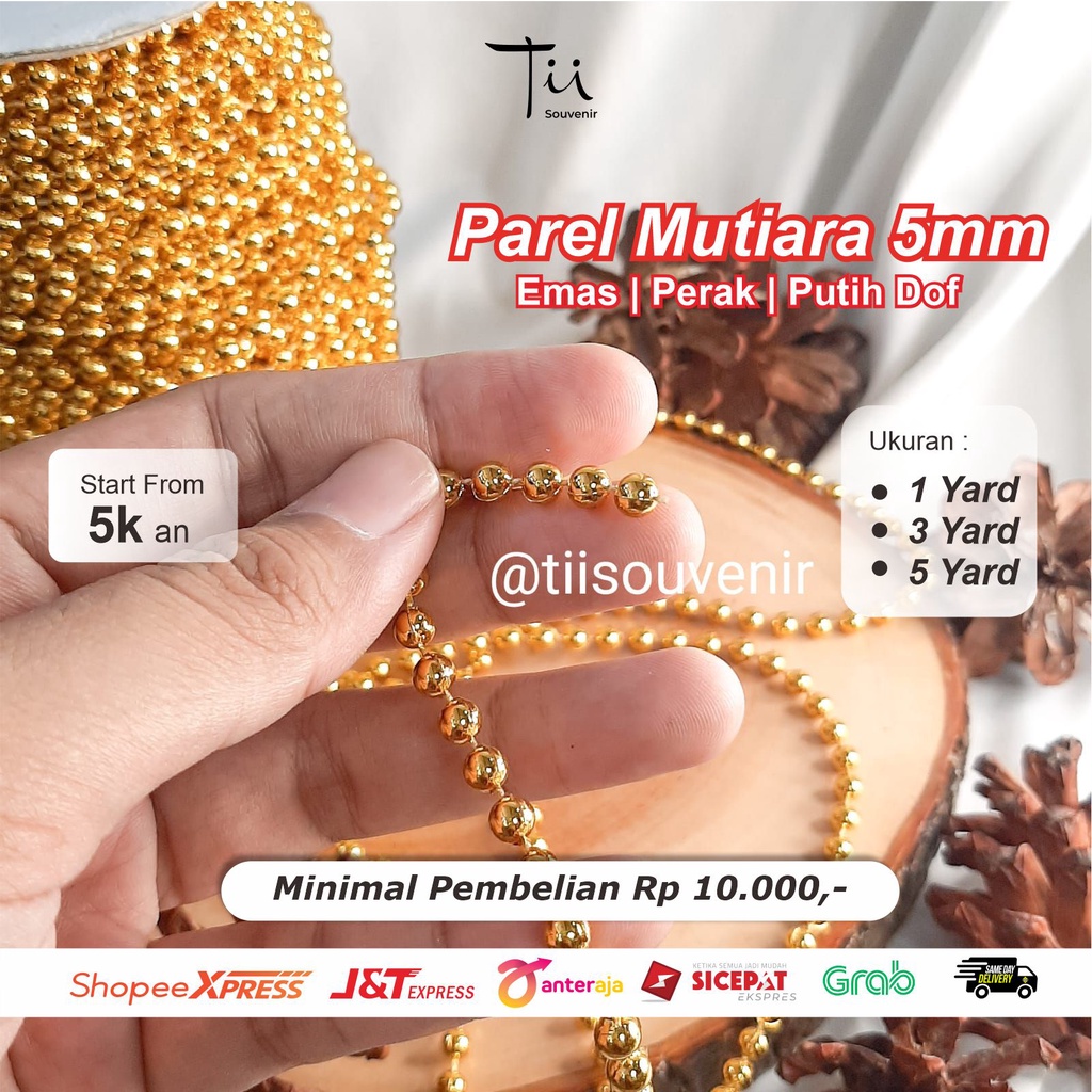 Parel Mutiara 5mm