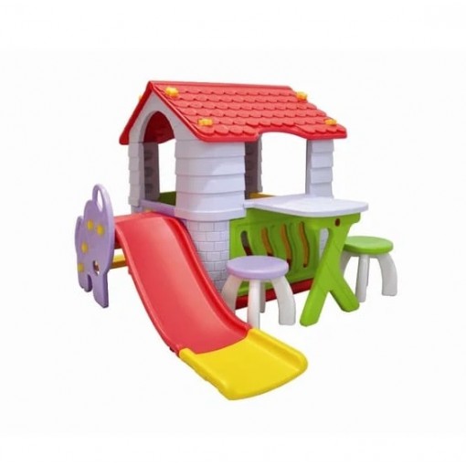 SEWA BUKAN JUAL - Labeille Dream Playhouse & Slide Luxury Complete Set (Jabodetabek)