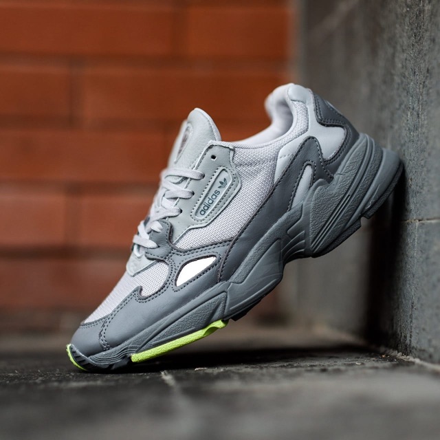 adidas falcon neon