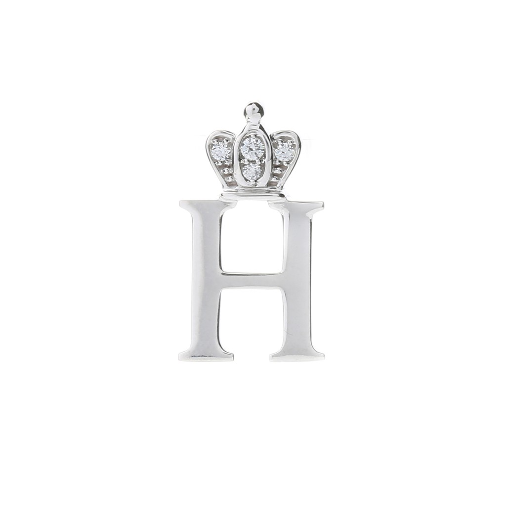 

Dominique Jewellery-Diamond Pendant Alpha Beta H King & Queen