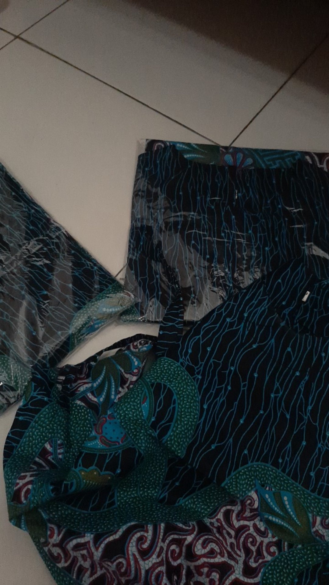 Couple Batik Hrb026 Blus Kenongo Kantoran Formal Katun Prima