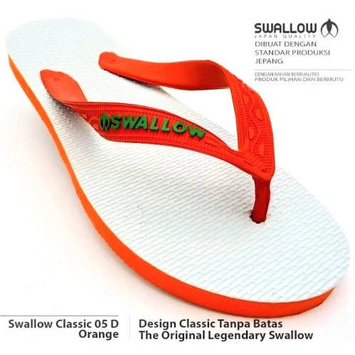 SANDAL JEPIT SWALLOW ORIGINAL UKURAN SERI NO 9 s/d 10.5 - SENDAL JEPIT