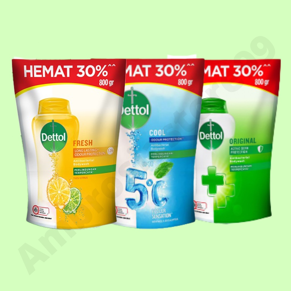 dettol body wash cool/fresh 800ml