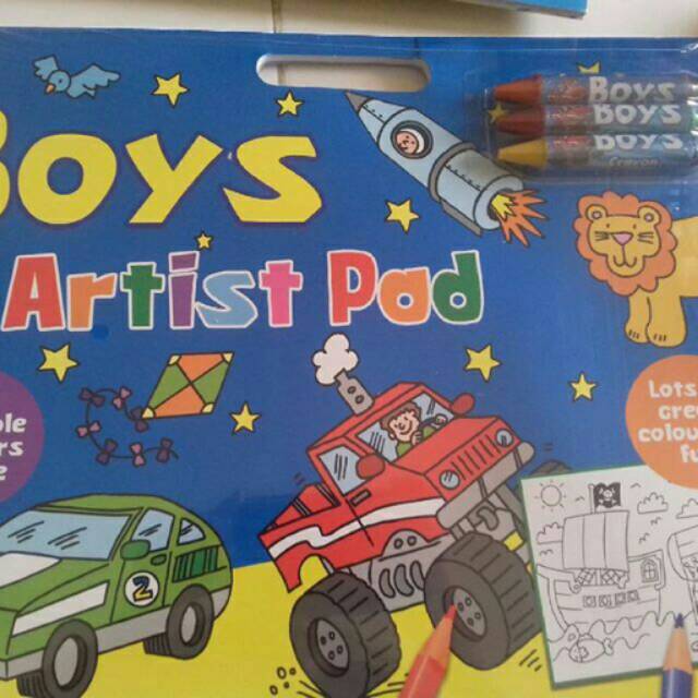 

Boys Artist Pad BBW